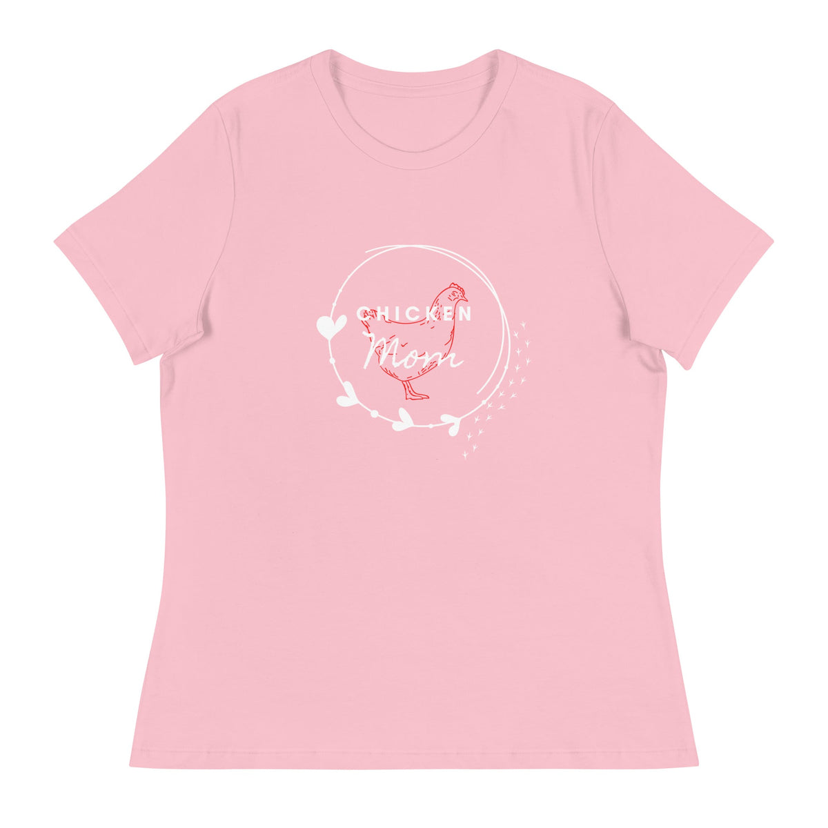 Chicken Mom Women&#39;s Relaxed T-Shirt - Cluck It All Farms
