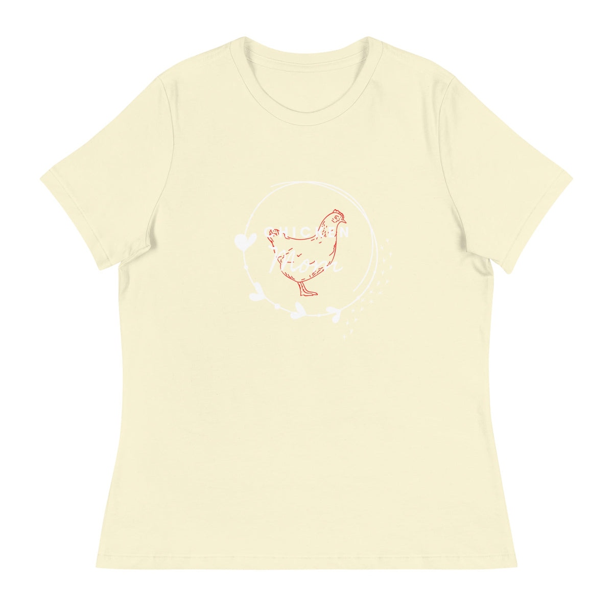 Chicken Mom Women&#39;s Relaxed T-Shirt - Cluck It All Farms