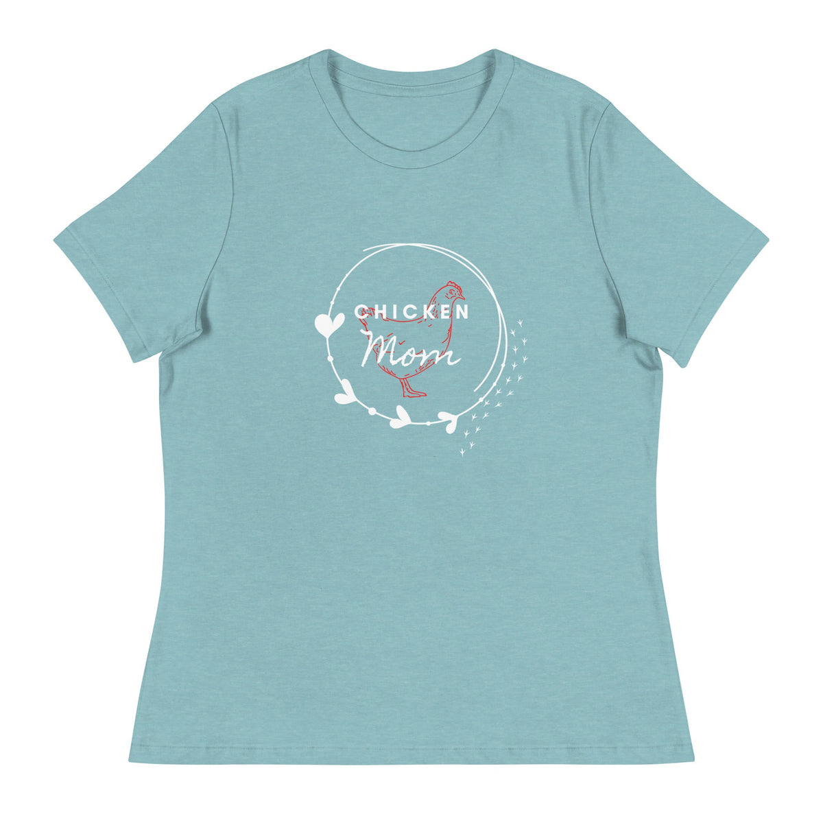 Chicken Mom Women's Relaxed T-Shirt - Cluck It All Farms
