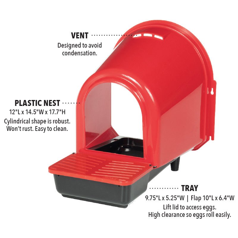 Chicken Nest Box - Cluck It All Farms