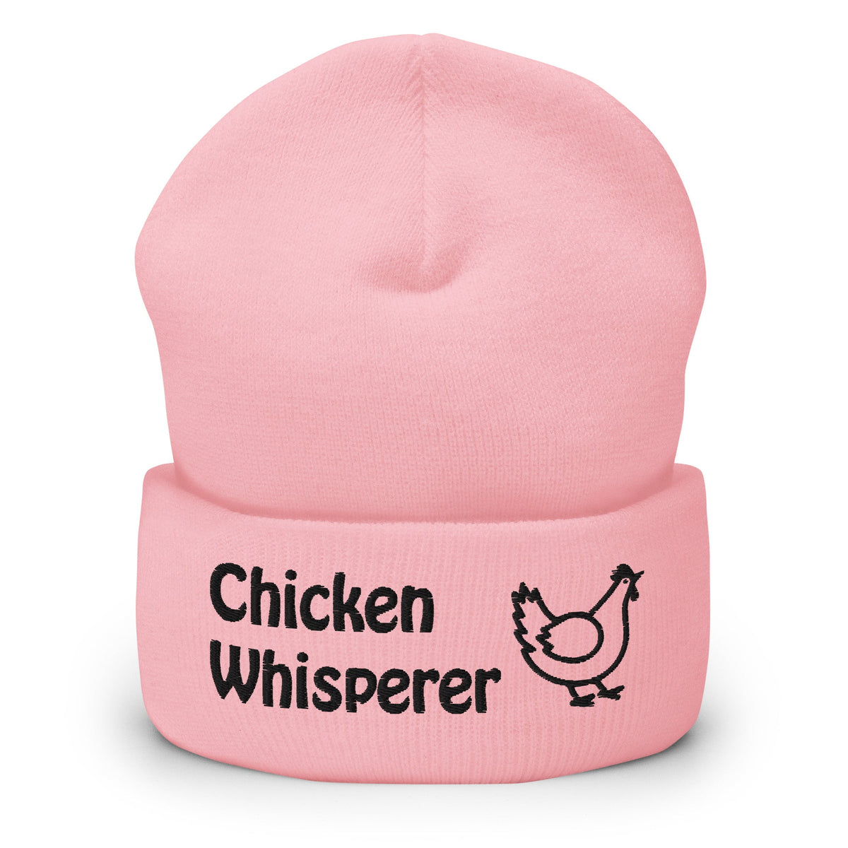 Chicken Whisperer Cuffed Beanie - Cluck It All Farms