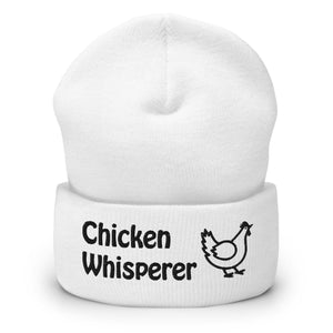Chicken Whisperer Cuffed Beanie - Cluck It All Farms