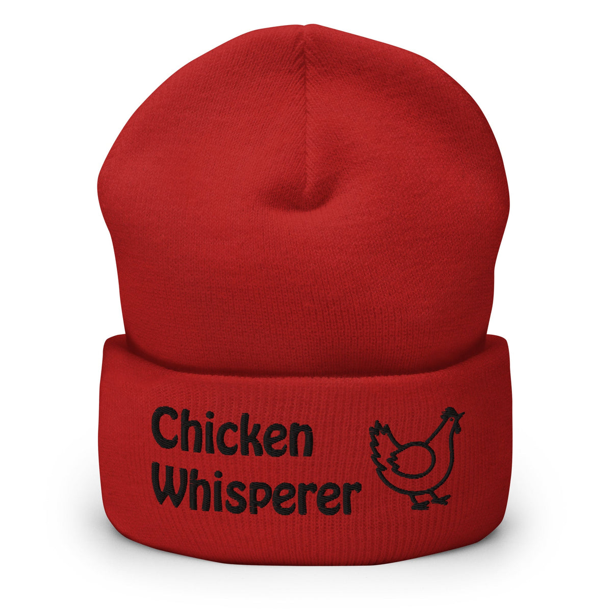 Chicken Whisperer Cuffed Beanie - Cluck It All Farms