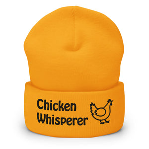 Chicken Whisperer Cuffed Beanie - Cluck It All Farms