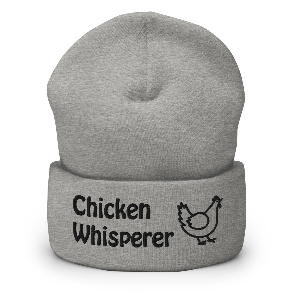 Chicken Whisperer Cuffed Beanie - Cluck It All Farms