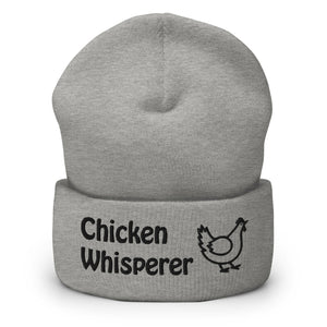 Chicken Whisperer Cuffed Beanie - Cluck It All Farms