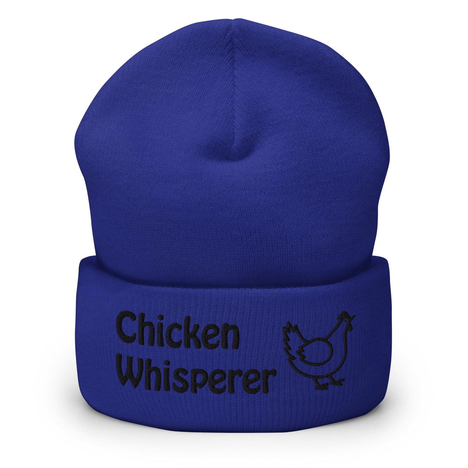 Chicken Whisperer Cuffed Beanie - Cluck It All Farms