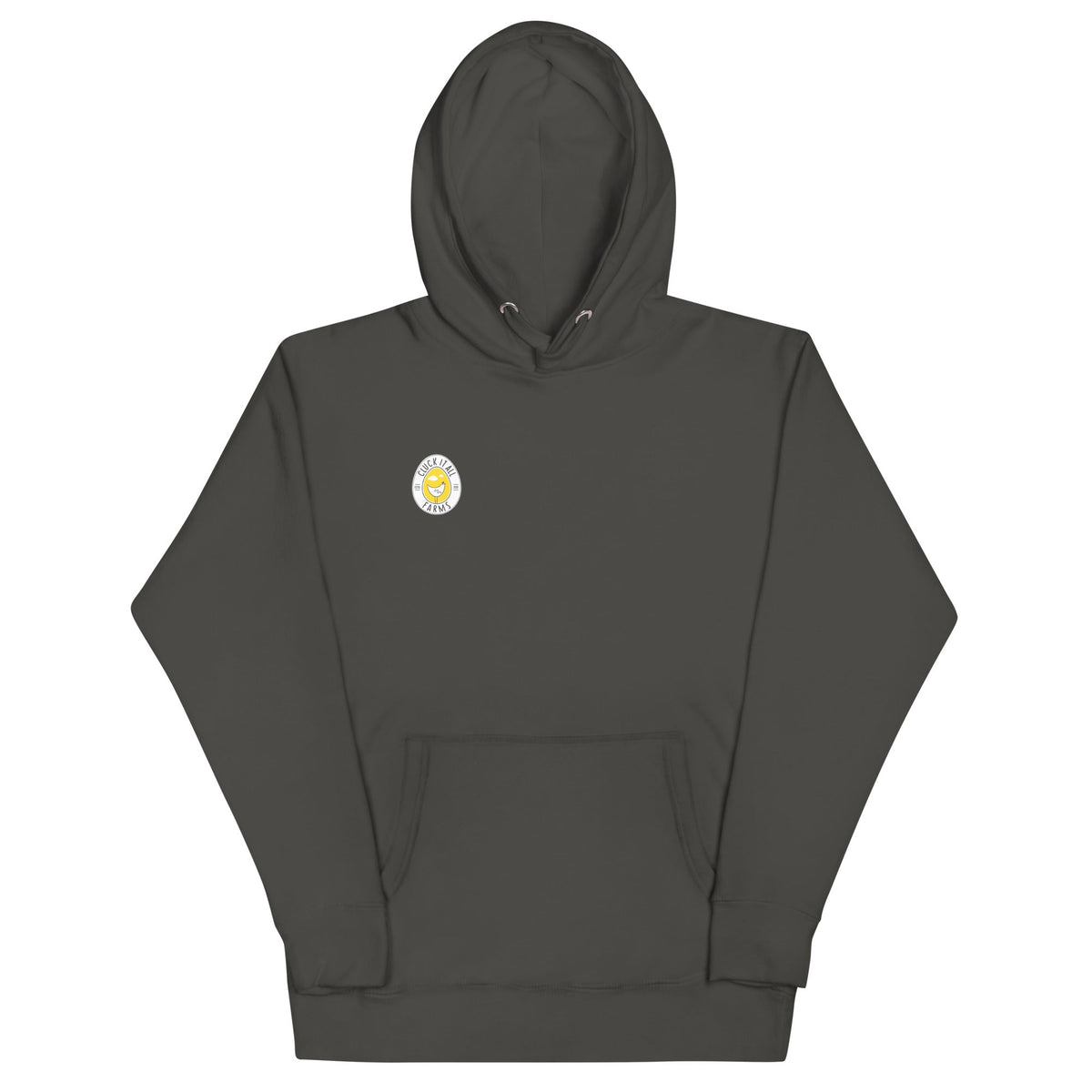 Chicken Winter Sleigh BACK PRINT Unisex Hoodie - Cluck It All Farms
