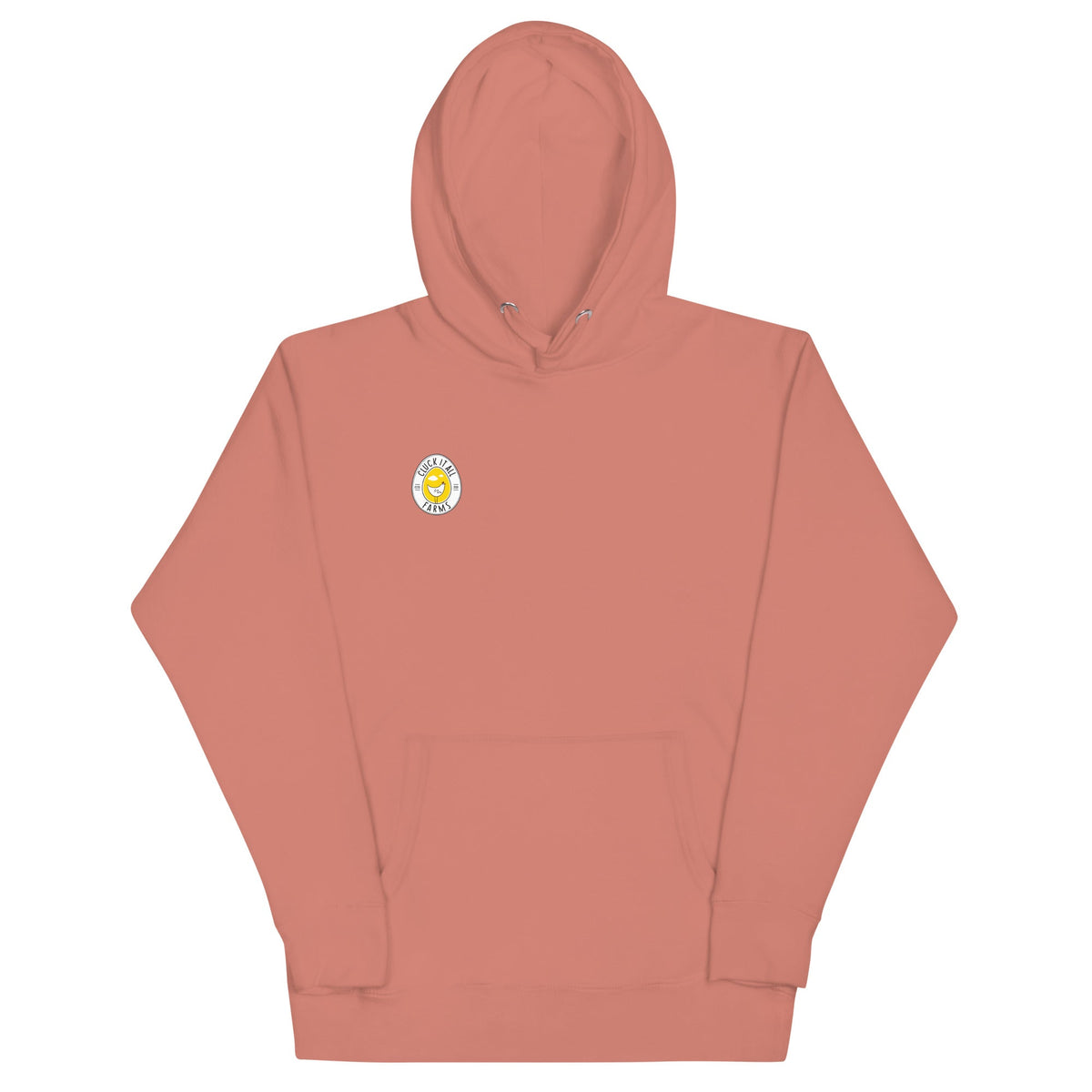 Chicken Winter Sleigh BACK PRINT Unisex Hoodie - Cluck It All Farms