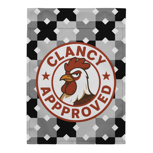 Clancy Approved Garden Flag - Cluck It All Farms