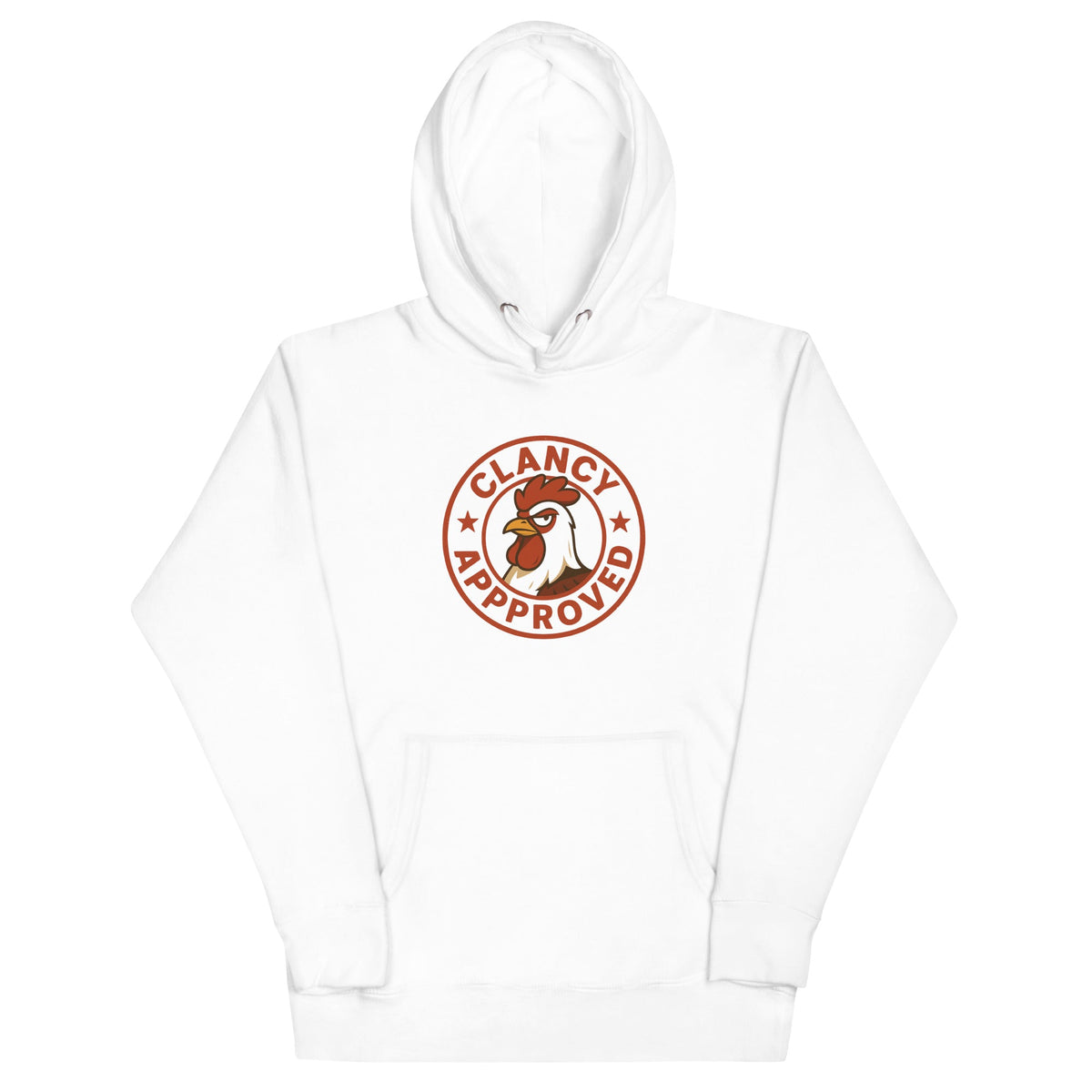 Clancy Approved Unisex Hoodie - Cluck It All Farms