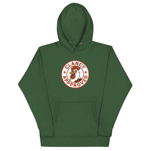 Clancy Approved Unisex Hoodie - Cluck It All Farms