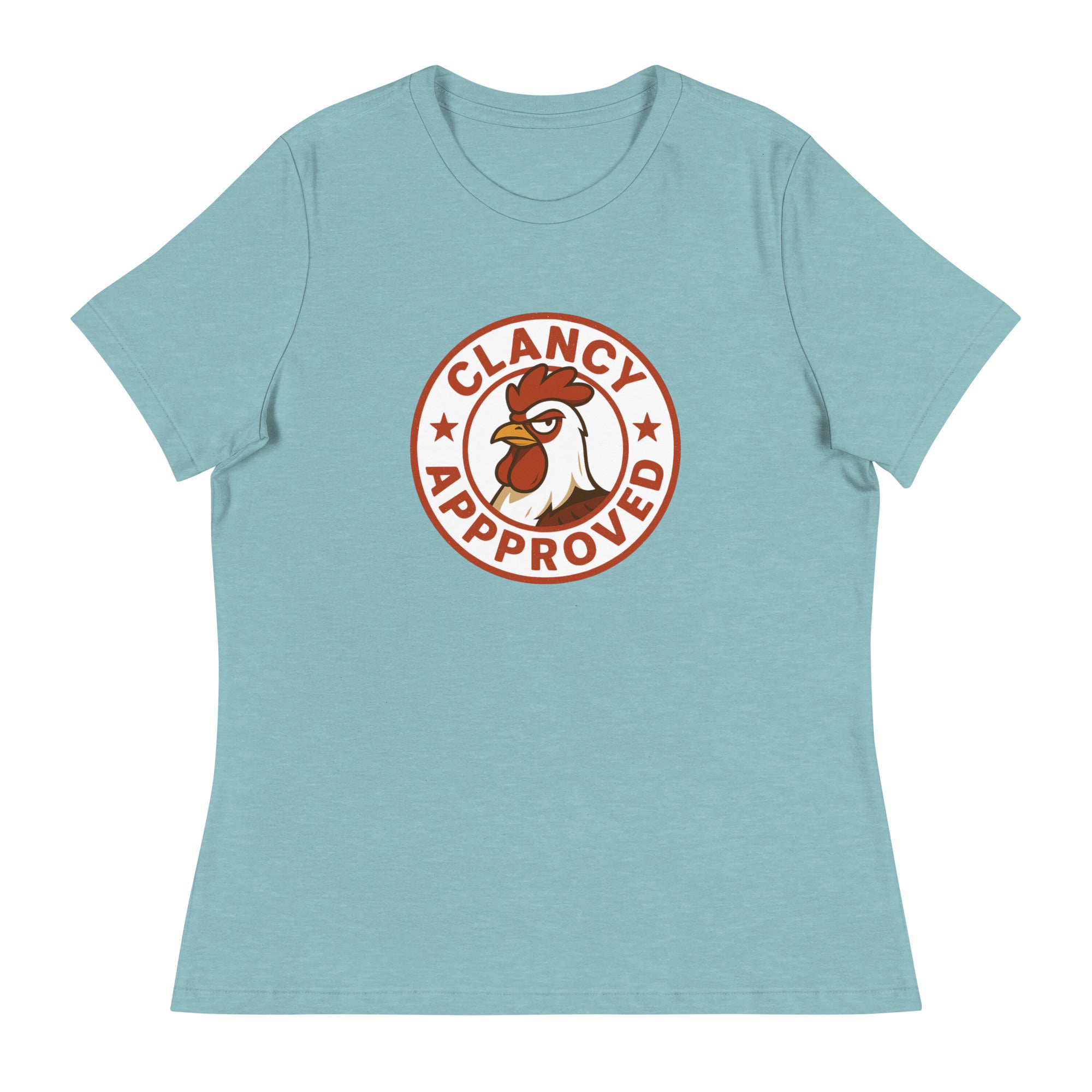 Clancy Approved Women's Relaxed T-Shirt - Cluck It All Farms