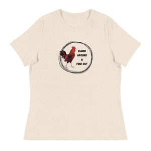 Cluck Around & Find Out Women's Relaxed T-Shirt - Cluck It All Farms