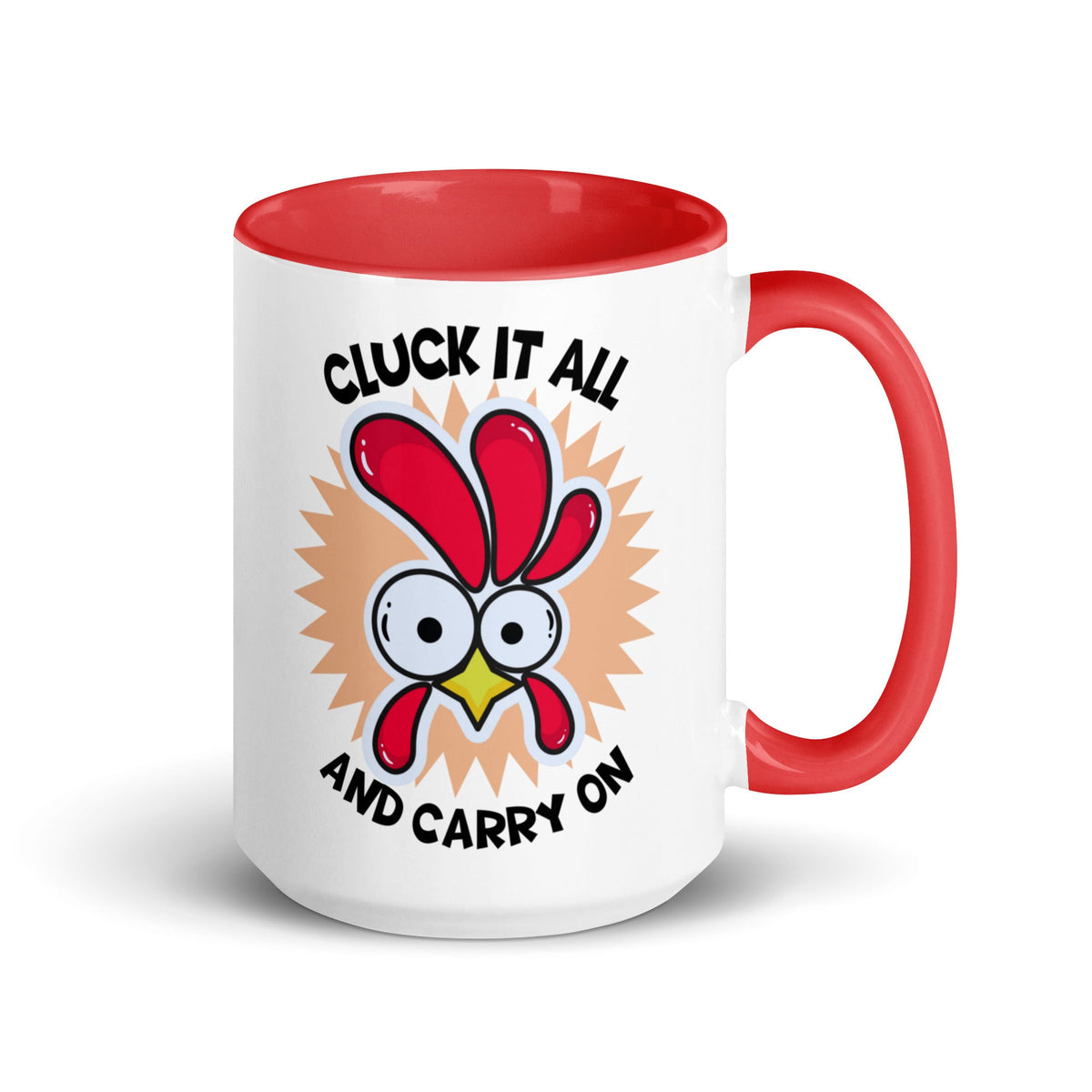 Cluck It All &amp; Carry On Colored Mug - Cluck It All Farms