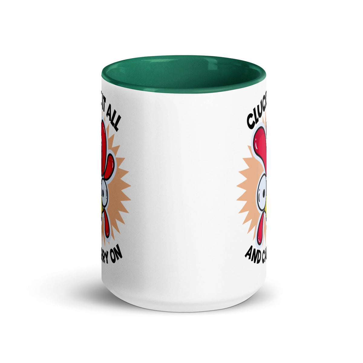 Cluck It All &amp; Carry On Colored Mug - Cluck It All Farms