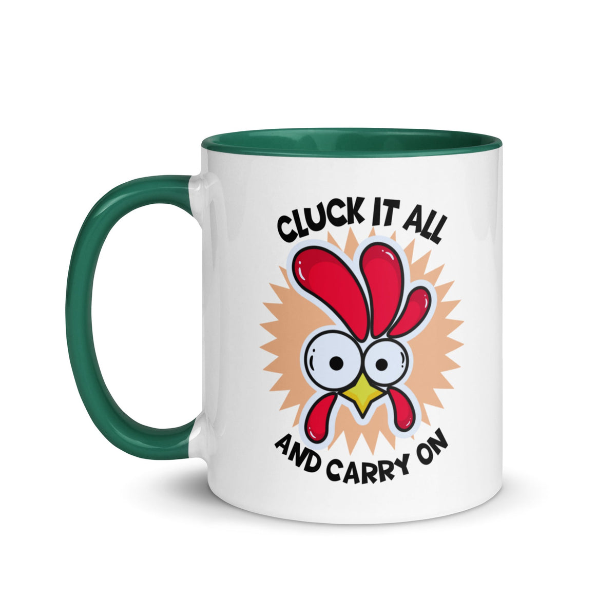 Cluck It All &amp; Carry On Colored Mug - Cluck It All Farms