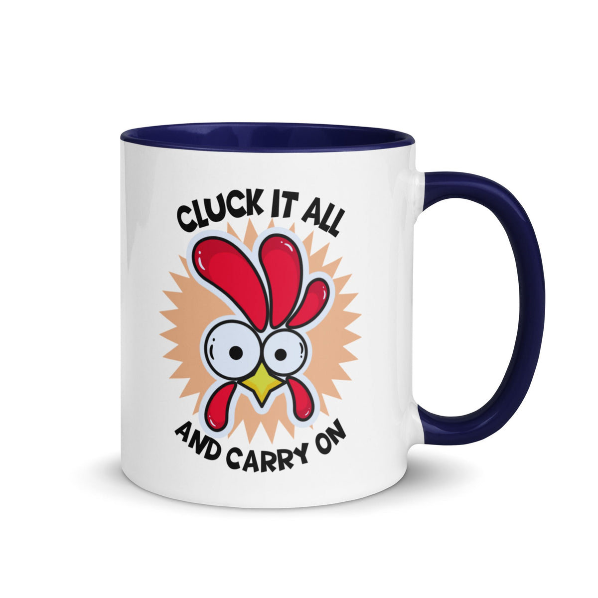 Cluck It All &amp; Carry On Colored Mug - Cluck It All Farms