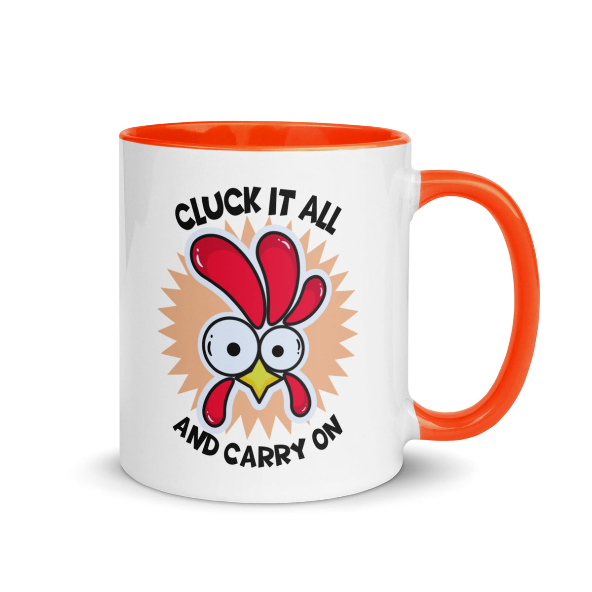 Cluck It All &amp; Carry On Colored Mug - Cluck It All Farms