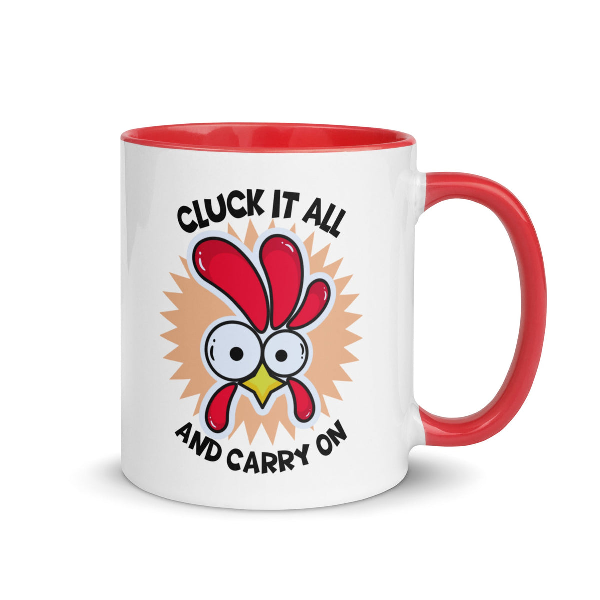 Cluck It All &amp; Carry On Colored Mug - Cluck It All Farms