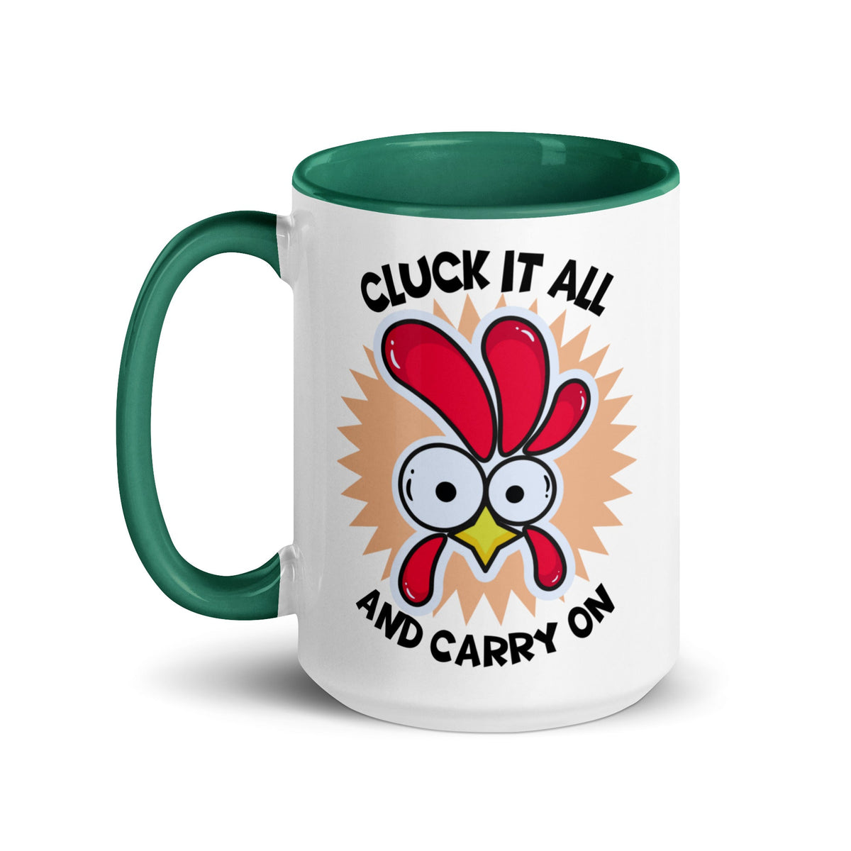 Cluck It All &amp; Carry On Colored Mug - Cluck It All Farms
