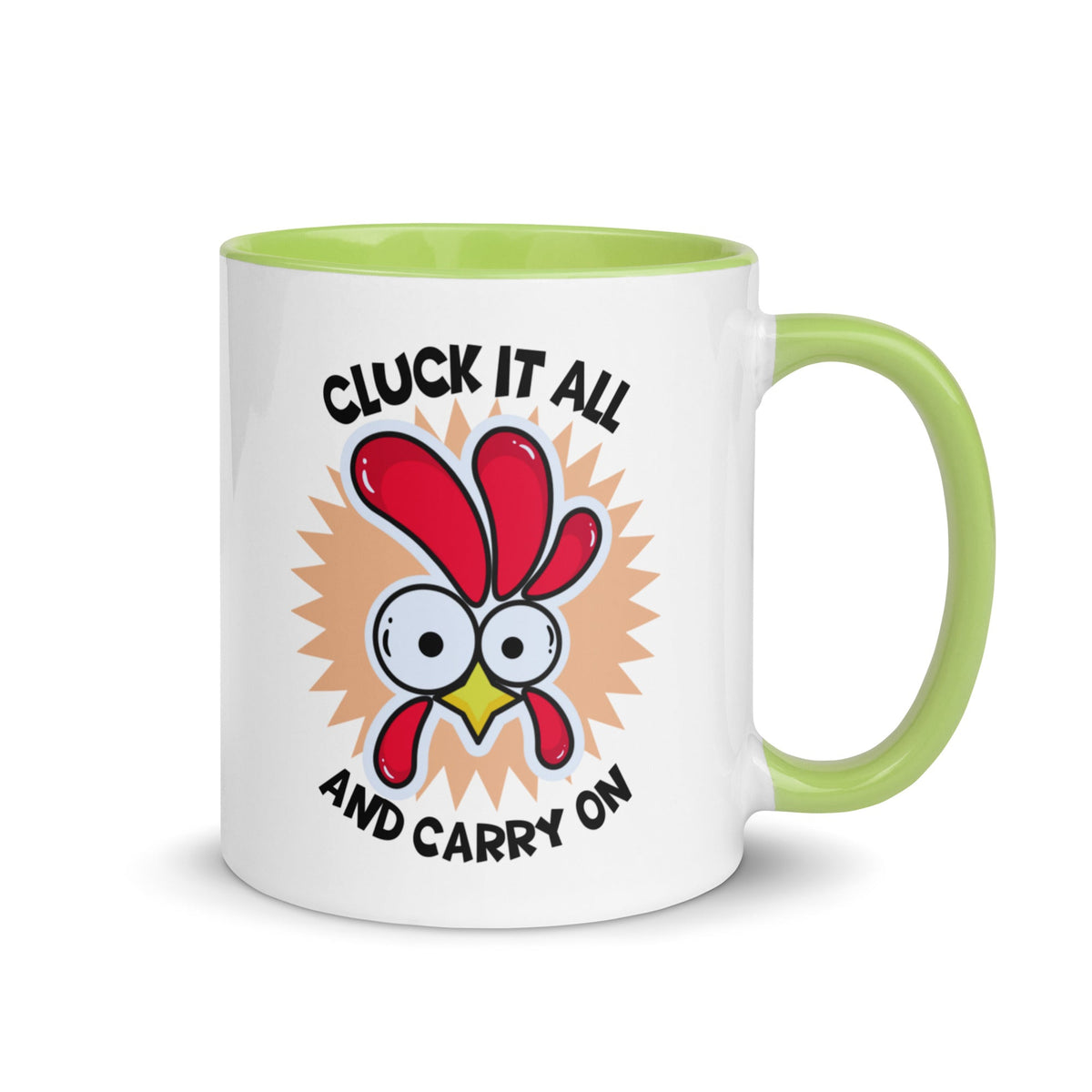 Cluck It All &amp; Carry On Colored Mug - Cluck It All Farms