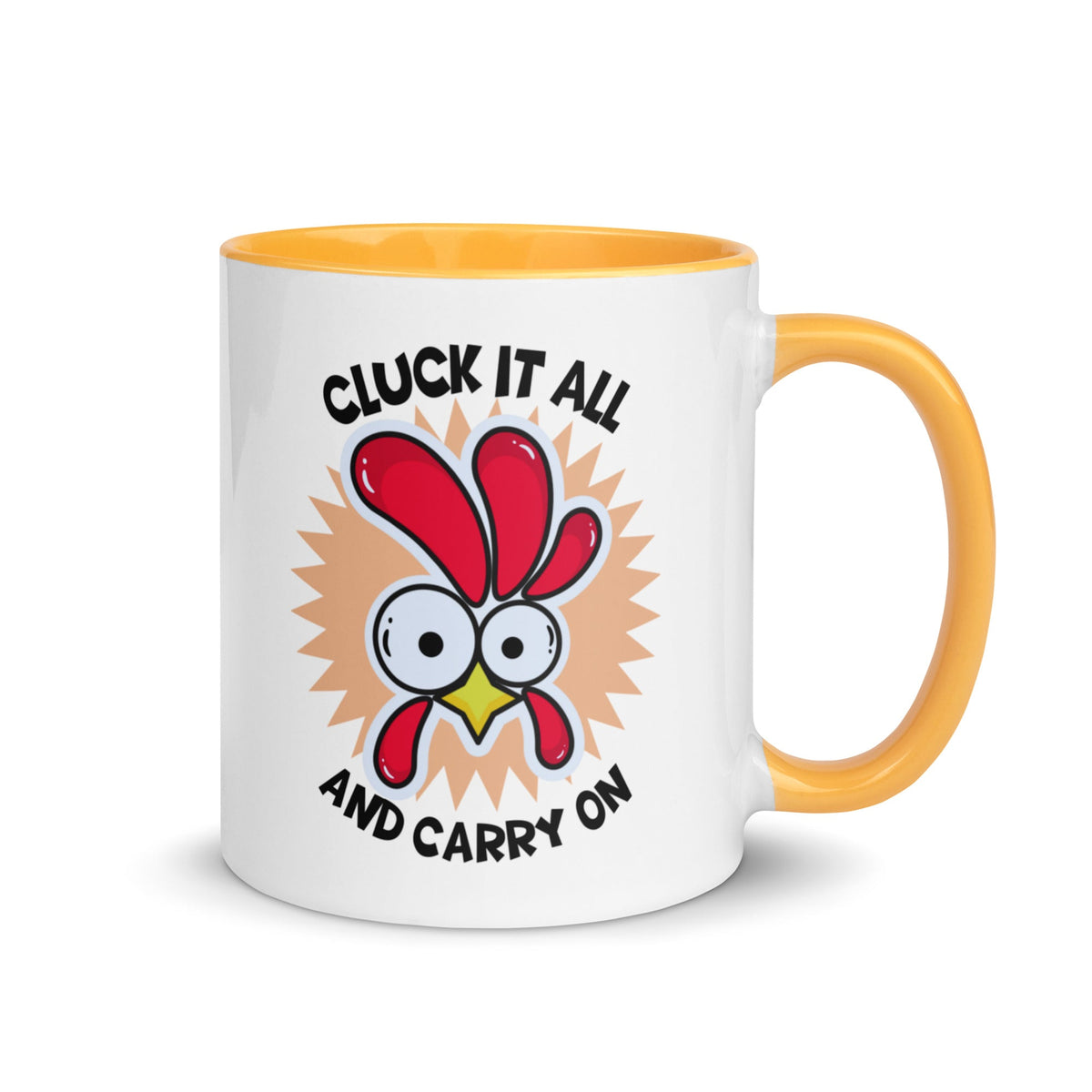Cluck It All &amp; Carry On Colored Mug - Cluck It All Farms