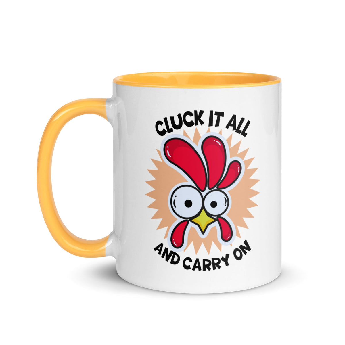 Cluck It All &amp; Carry On Colored Mug - Cluck It All Farms