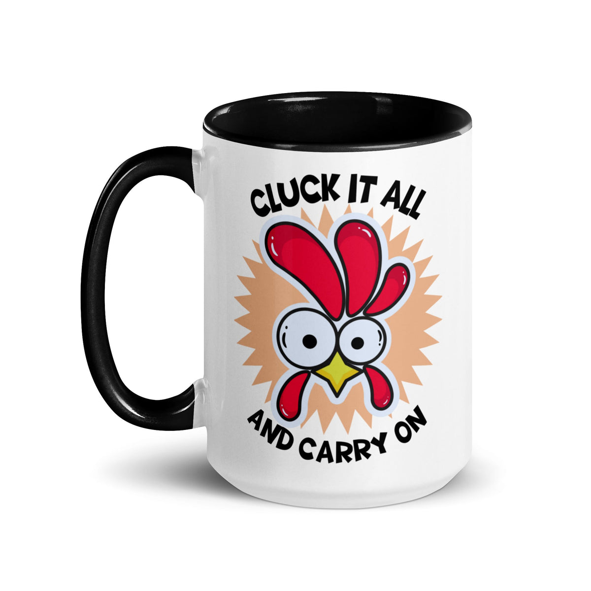 Cluck It All &amp; Carry On Colored Mug - Cluck It All Farms