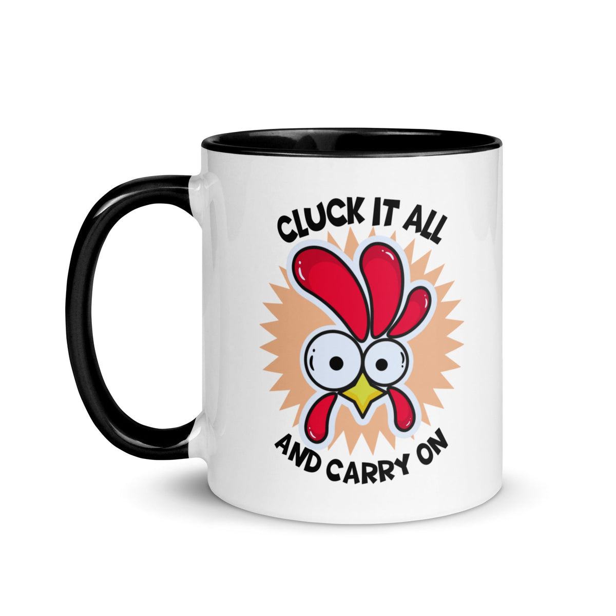 Cluck It All &amp; Carry On Colored Mug - Cluck It All Farms