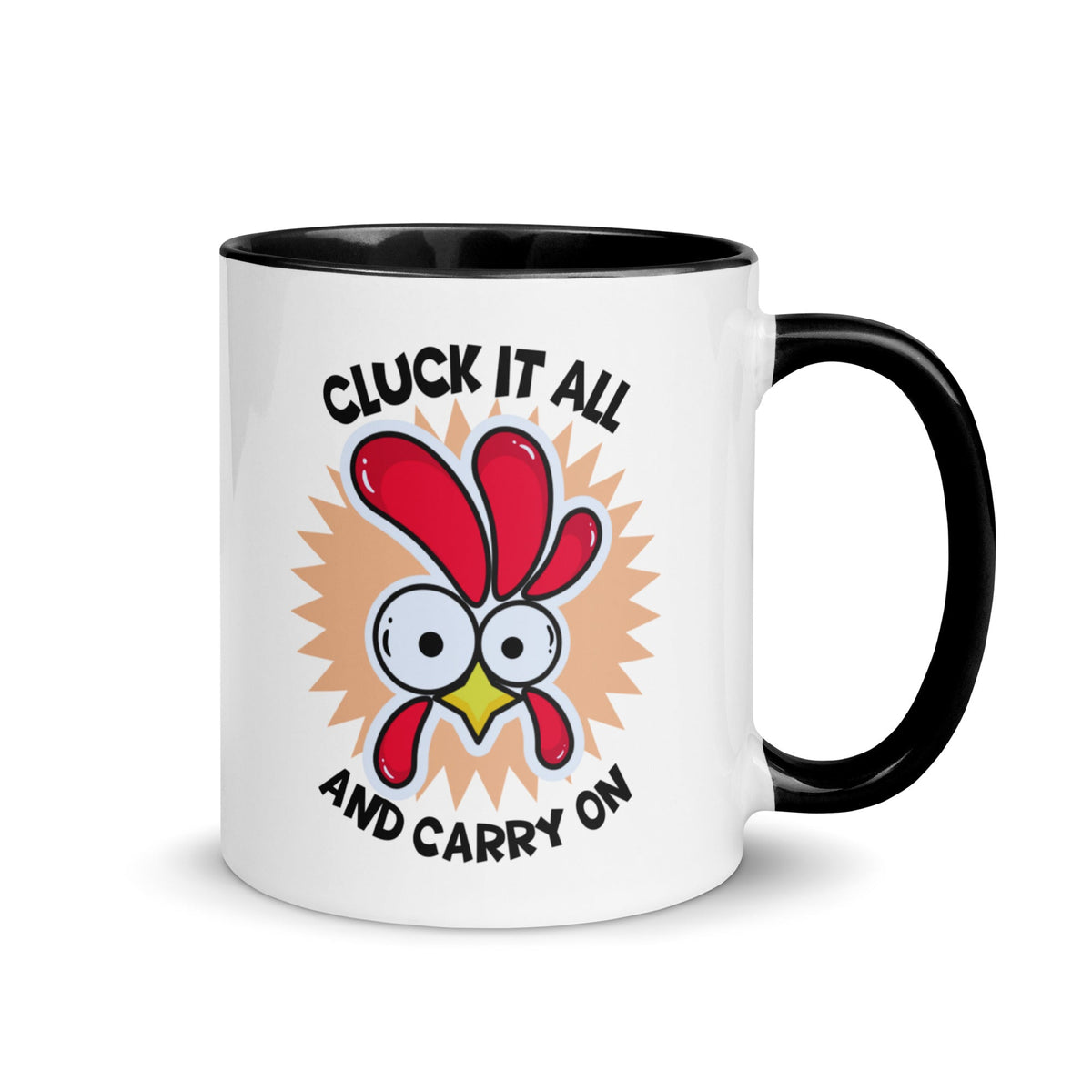 Cluck It All &amp; Carry On Colored Mug - Cluck It All Farms