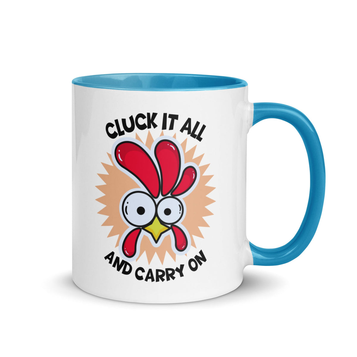 Cluck It All &amp; Carry On Colored Mug - Cluck It All Farms