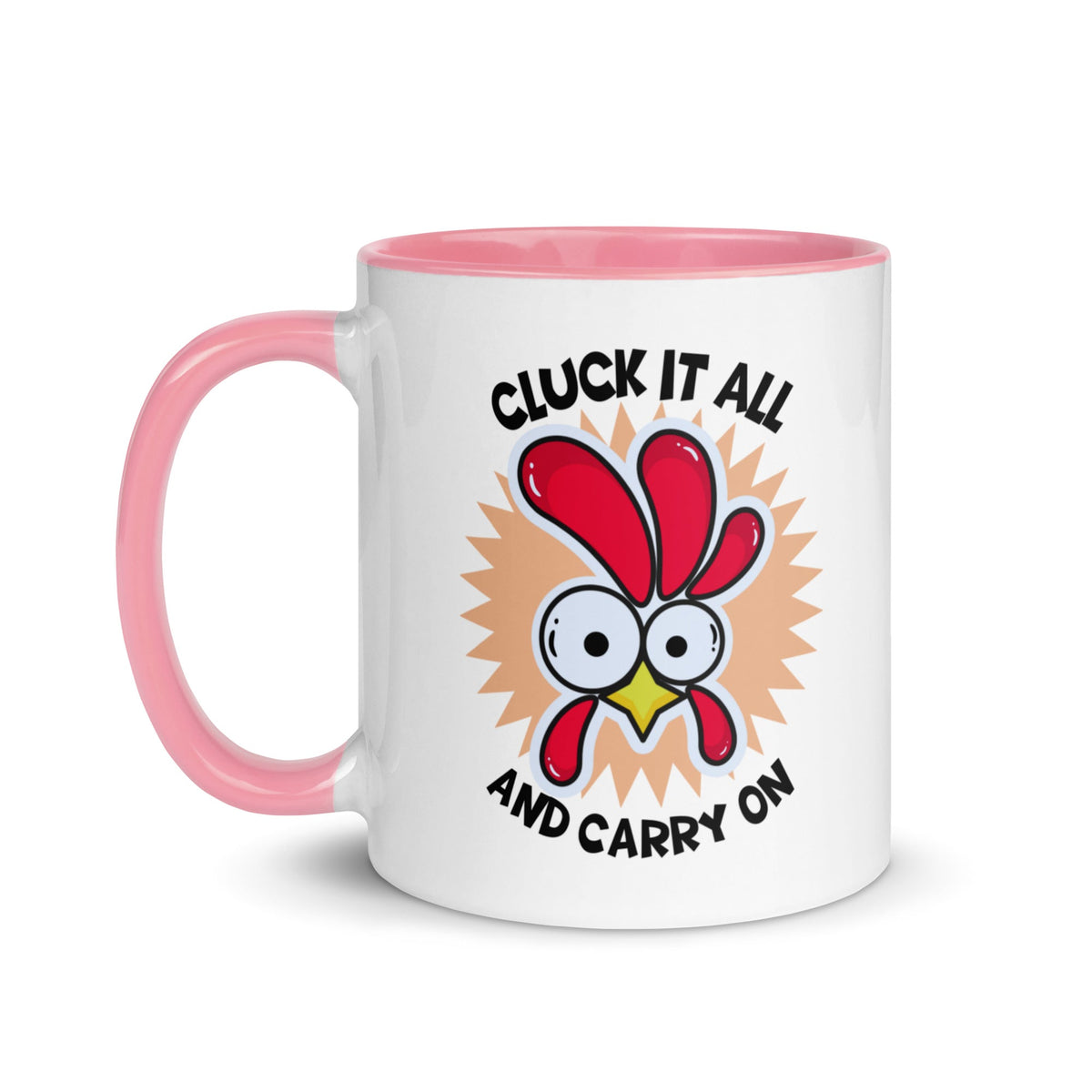 Cluck It All &amp; Carry On Colored Mug - Cluck It All Farms
