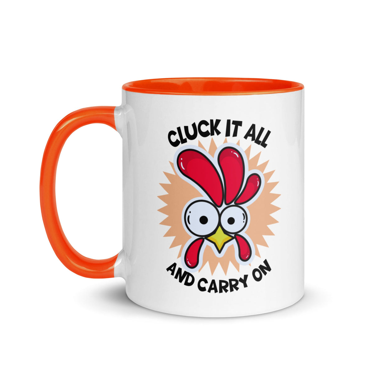 Cluck It All &amp; Carry On Colored Mug - Cluck It All Farms