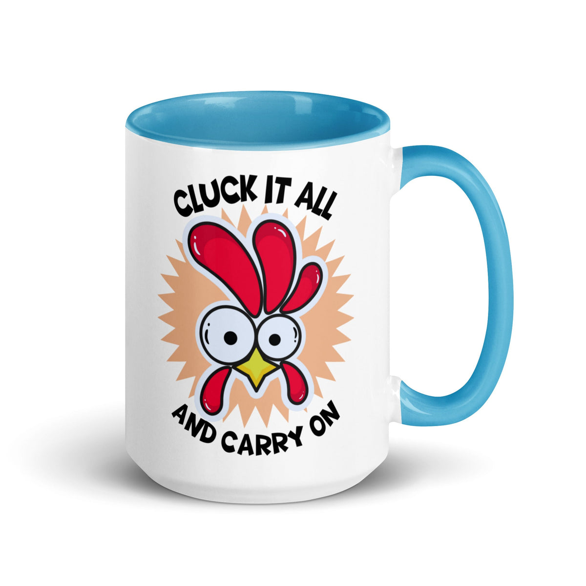 Cluck It All &amp; Carry On Colored Mug - Cluck It All Farms