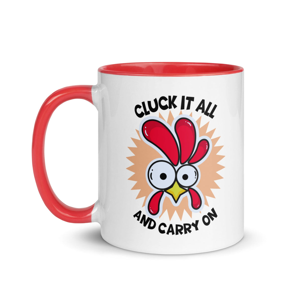 Cluck It All &amp; Carry On Colored Mug - Cluck It All Farms