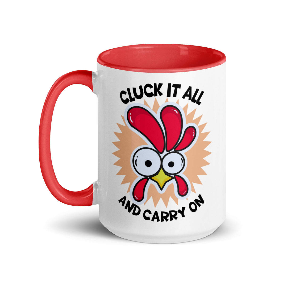 Cluck It All &amp; Carry On Colored Mug - Cluck It All Farms