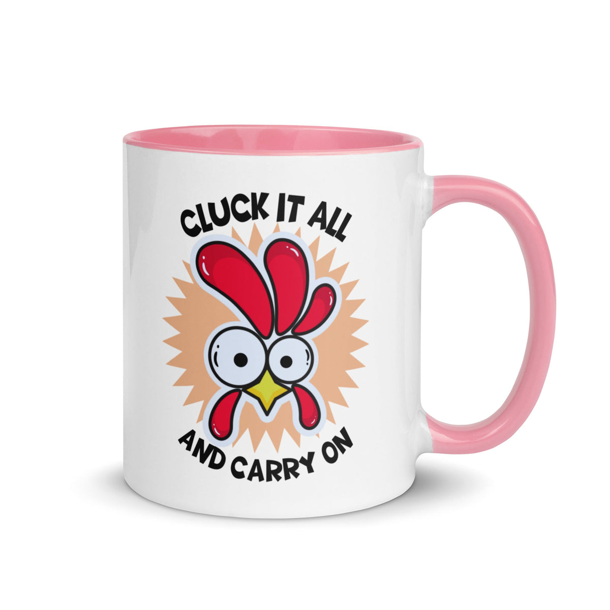 Cluck It All &amp; Carry On Colored Mug - Cluck It All Farms