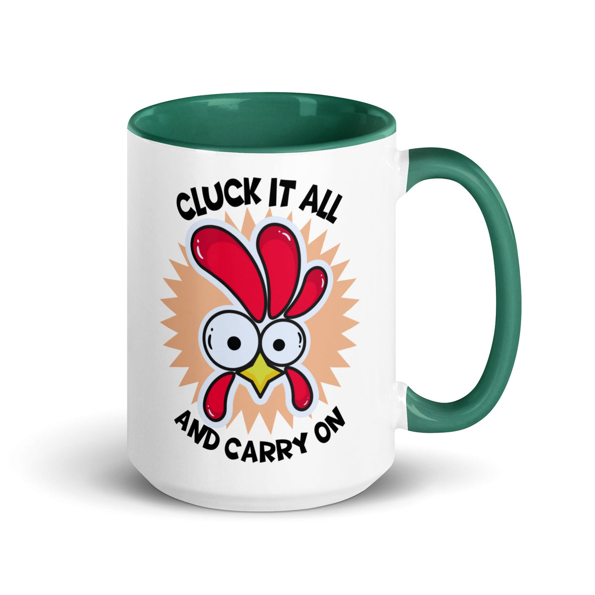 Cluck It All &amp; Carry On Colored Mug - Cluck It All Farms