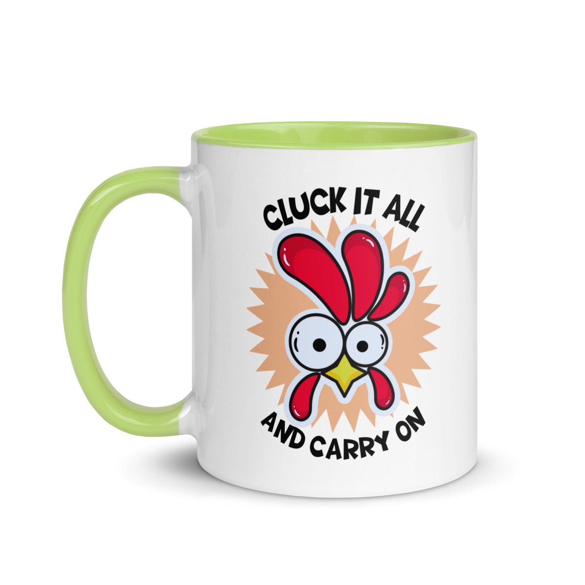 Cluck It All &amp; Carry On Colored Mug - Cluck It All Farms