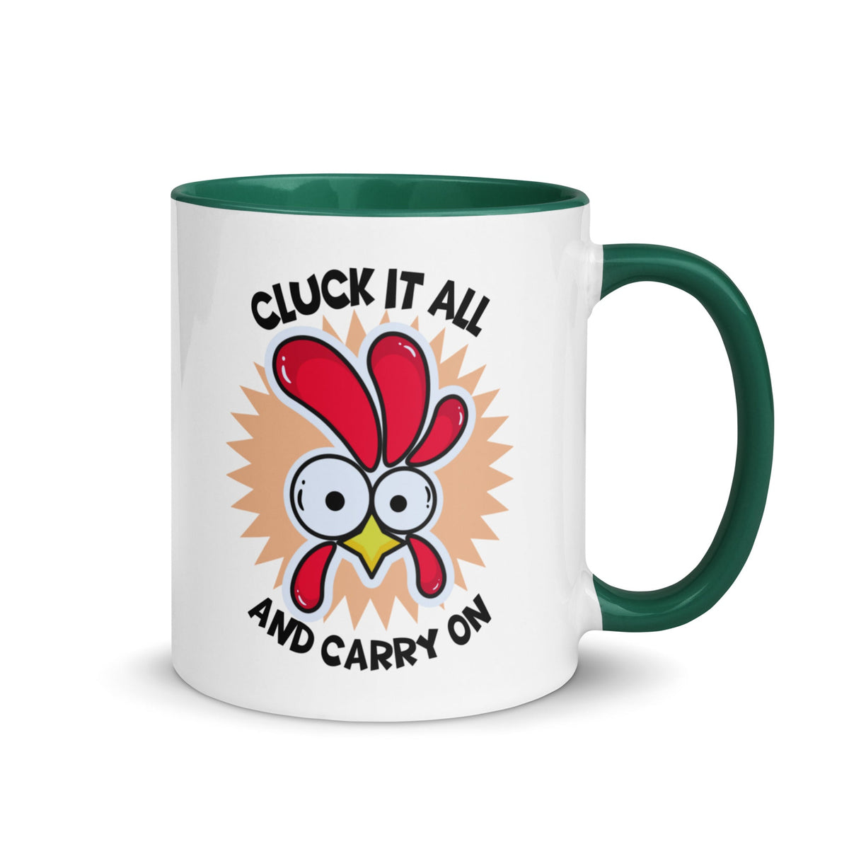 Cluck It All &amp; Carry On Colored Mug - Cluck It All Farms