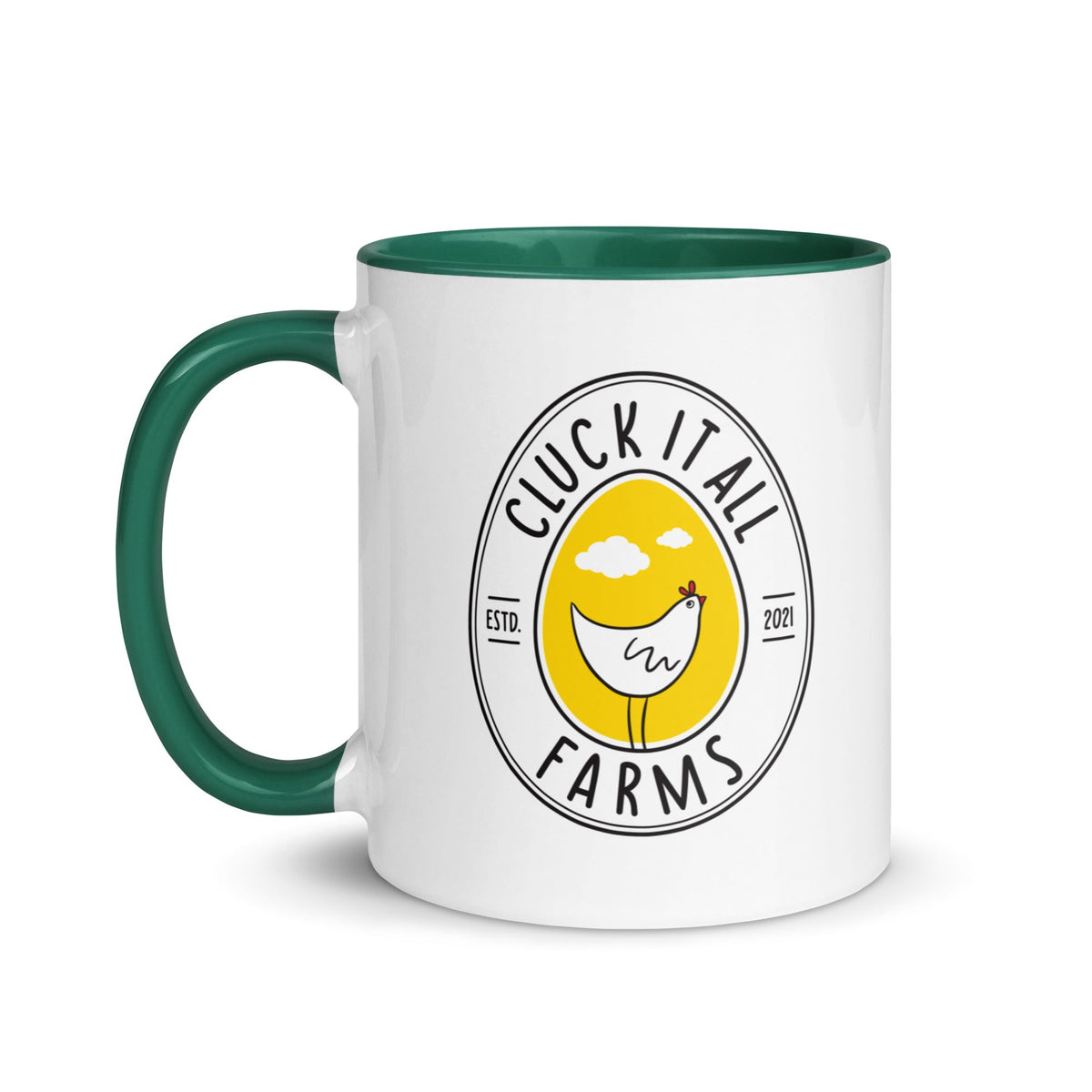 Cluck It All Farms Logo Colored Mug - Cluck It All Farms