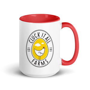 Cluck It All Farms Logo Colored Mug - Cluck It All Farms