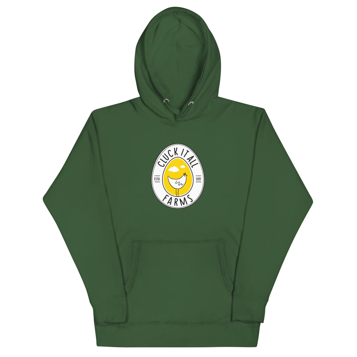 Cluck It All Farms Logo Unisex Hoodie - Cluck It All Farms
