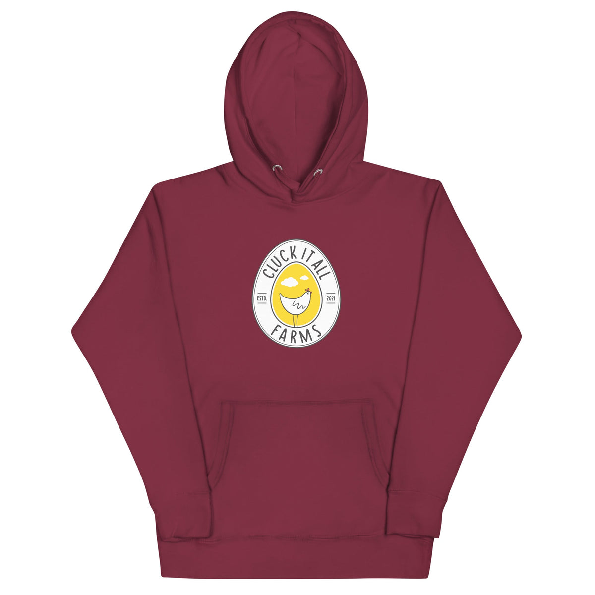 Cluck It All Farms Logo Unisex Hoodie - Cluck It All Farms
