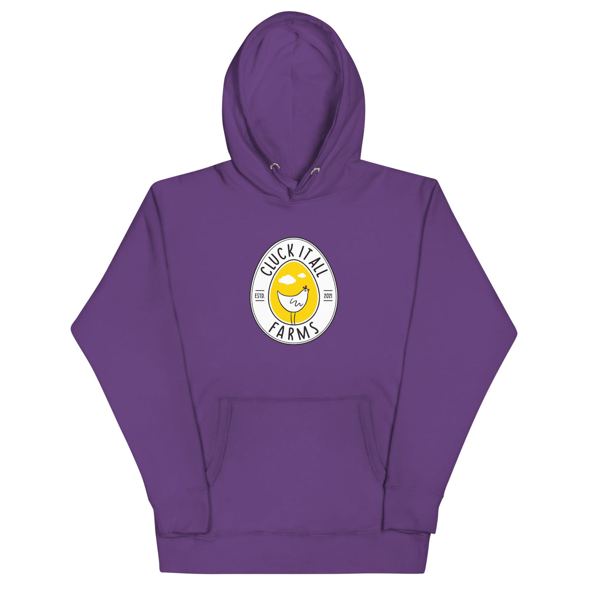 Cluck It All Farms Logo Unisex Hoodie - Cluck It All Farms