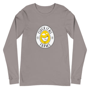 Cluck It All Farms Logo Unisex Long Sleeve Tee - Cluck It All Farms