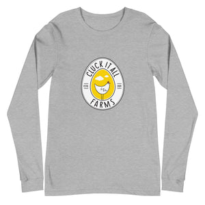 Cluck It All Farms Logo Unisex Long Sleeve Tee - Cluck It All Farms