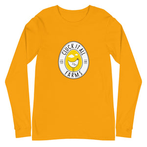 Cluck It All Farms Logo Unisex Long Sleeve Tee - Cluck It All Farms