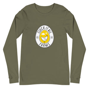 Cluck It All Farms Logo Unisex Long Sleeve Tee - Cluck It All Farms